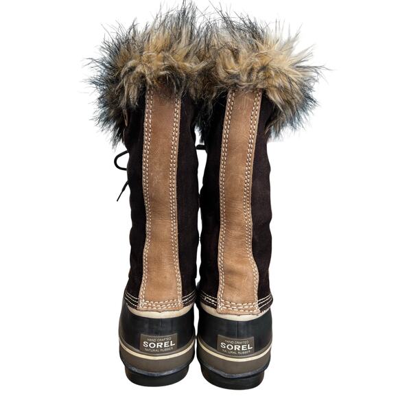 Sorel Women’s Joan Of Arctic Brown Suede Winter Boot Size US 9 - Picture 8 of 10